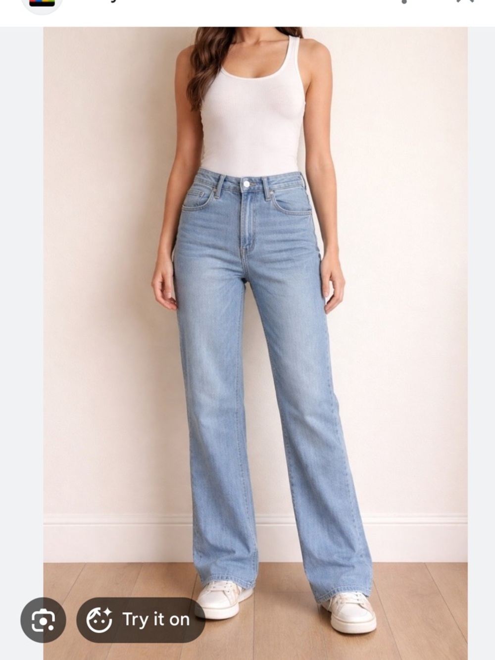 NWT Women’s Bridge by Gly High Rise Easy Flare Jeans, Size 8